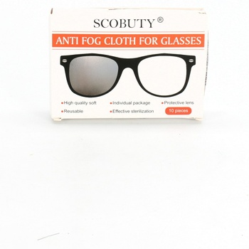 Čistící ubrousky na brýle Scobuty