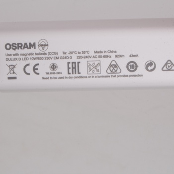 LED žárovka bílá Osram Delux 830 EM