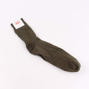 Pánské armádní ponožky hnědo zelené