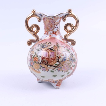 Váza keramická s čínským dekorem