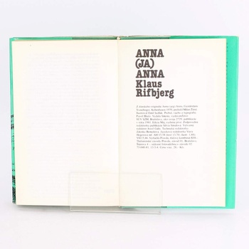 Kniha Anna (Ja) Anna Klaus Rifbjerg