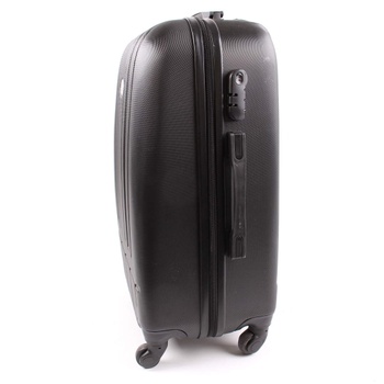 Cestovní kufr Lamer černý plastový