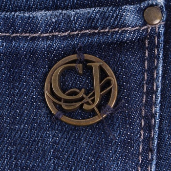 Dámské džíny modrý odstín