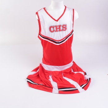 Cheerleader Smyffis odstín červené