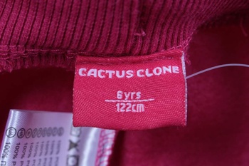 Dětské kalhoty Cactus Clone růžové