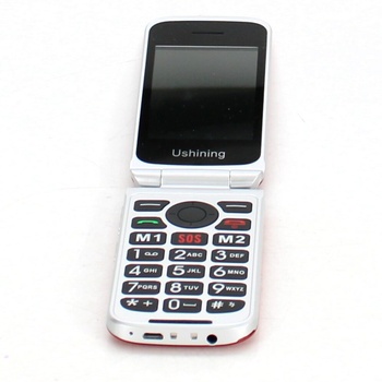 Mobilní telefon véčko Ukuu F280 červený