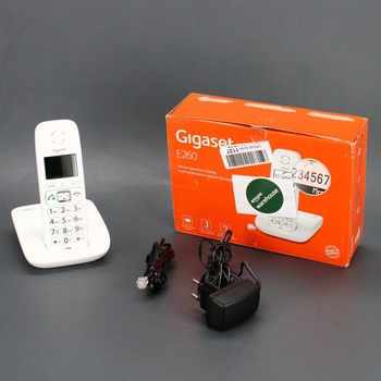 Bezdrátový telefon Gigaset E260 bílý