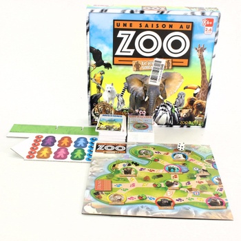 Desková hra Une Saison Au Zoo Lansay 75029