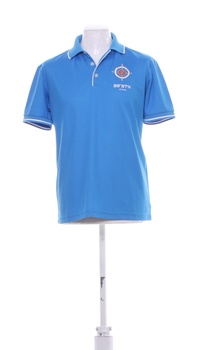 Pánské tričko s límečkem Bogner modré