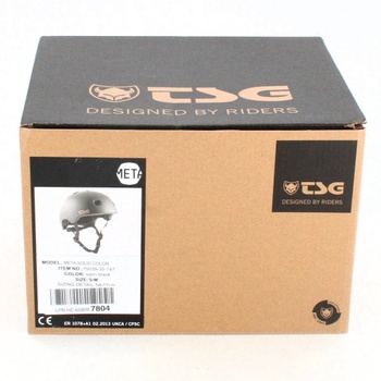 Cyklistická helma TSG Meta Solid Color S/M