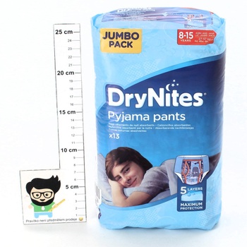 Kalhotové pleny Huggies DryNites 4 balení