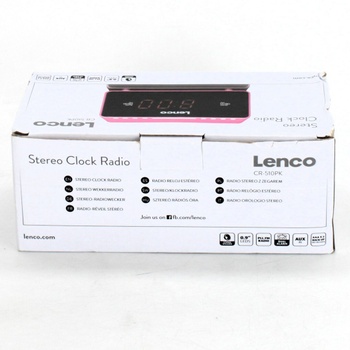 Radiobudík Lenco CR-510  růžový