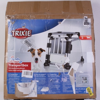 Hliníková transportní klec pro psa Trixie