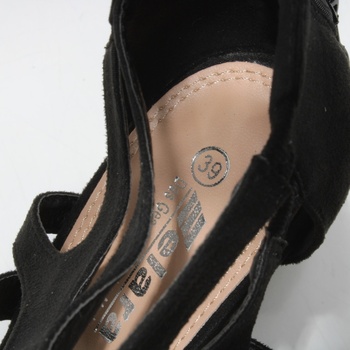 Dámská obuv s podpatkem Elara černé vel. 39