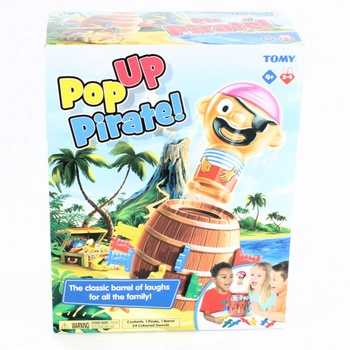 Hra pro děti Tomy Pop Up Pirate T7028 