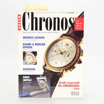 Sada časopisů o hodinkách Chronos