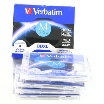 Blu-ray disky Verbatim 43834 5 kusů