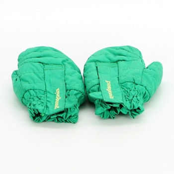 Dětské rukavice Patagonia odstín zelené