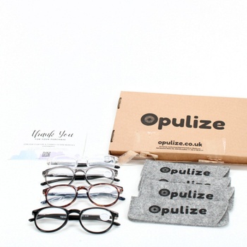 Brýle na čtení Opulize 4 ks