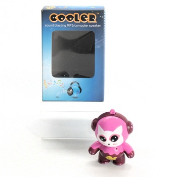 USB figurka a reproduktor Cooler růžová