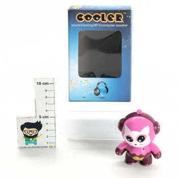 USB figurka a reproduktor Cooler růžová