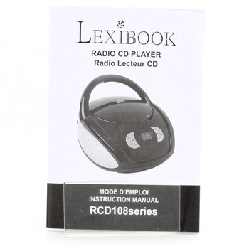 Rádio s CD přehrávačem Lexibook RCD108 SW
