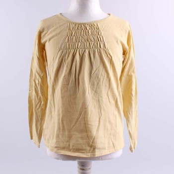 Dívčí tričko Lands´end odstín žluté