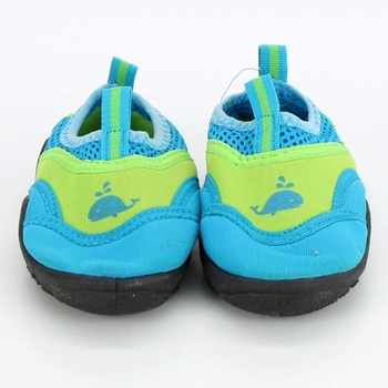 Dětské boty do vody modro zelené