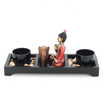 Stojan na svíčky Sephora s Buddhou