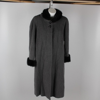 Dámský kabát Malgo šedé barvy