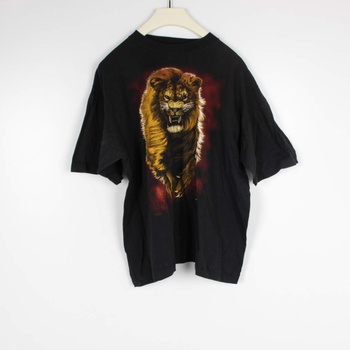 Pánské tričko ZIPit černé se lvem 