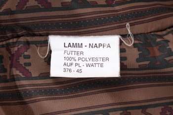 Pánská bunda Lamm Nappa hnědá