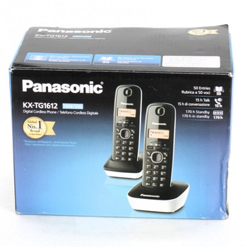 Sada telefonu Panasonic KXTG1612JTW
