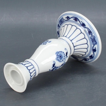 Svícen cibulák porcelán Dubí 1969 16 cm