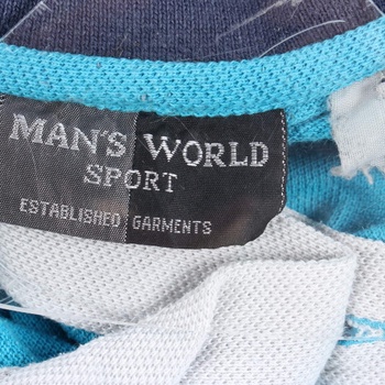 Pánské tričko modré Man's World