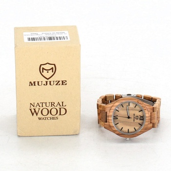 Pánské hodinky MUJUZE ME1001 Olive wood