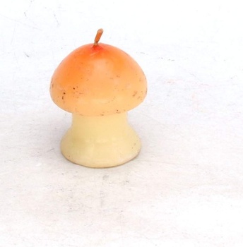 Svíčka ve tvaru houby výška 7 cm