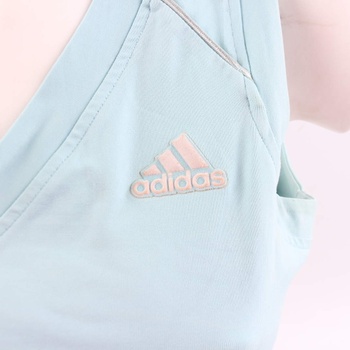 Dámské tričko Adidas bez rukávů odstín modré