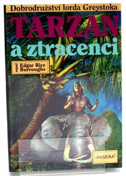 Kniha Edgar R. Burroughs: Tarzan a ztracenci