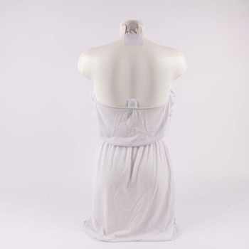 Dámské šaty s řasením Vero Moda bílé