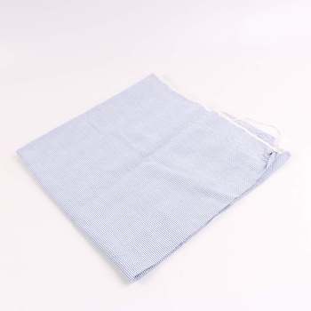 Povlak na polštář bavlněný s modrým proužkem