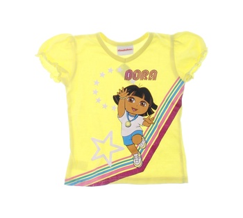 Dívčí tričko Nickelodeon žluté