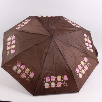 Deštník skládací se sovičkami