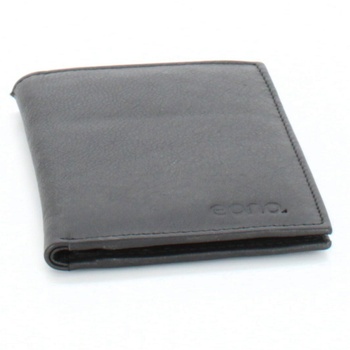 Kožená černá peněženka Eono
