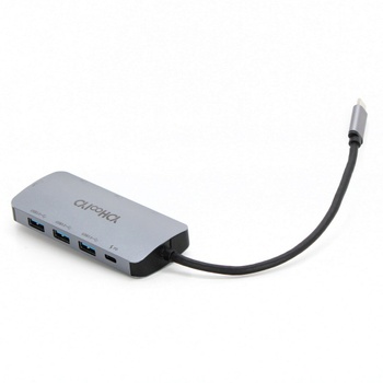 USB C Hub Yohoolyo ‎IT-8in1, šedý