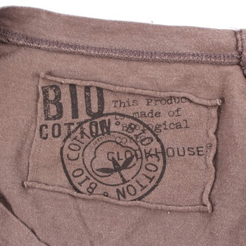 Dámské triko Clockhouse Bio Cotton hnědé