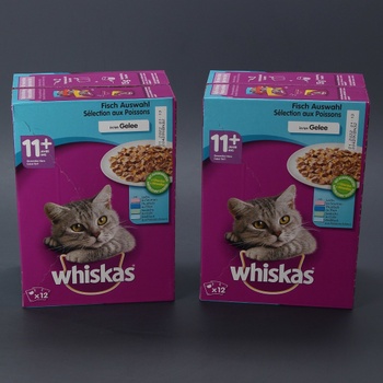 Kapsičky pro kočky Whiskas 24x100g 11+