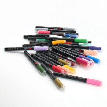 Akrylové tužky Zmilla X0014HGAT, 30 barev