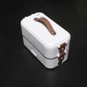 Elektrický obědový box Onutis, bílá barva