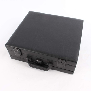 Koženkový kufřík VIVIEN PARFUM černý